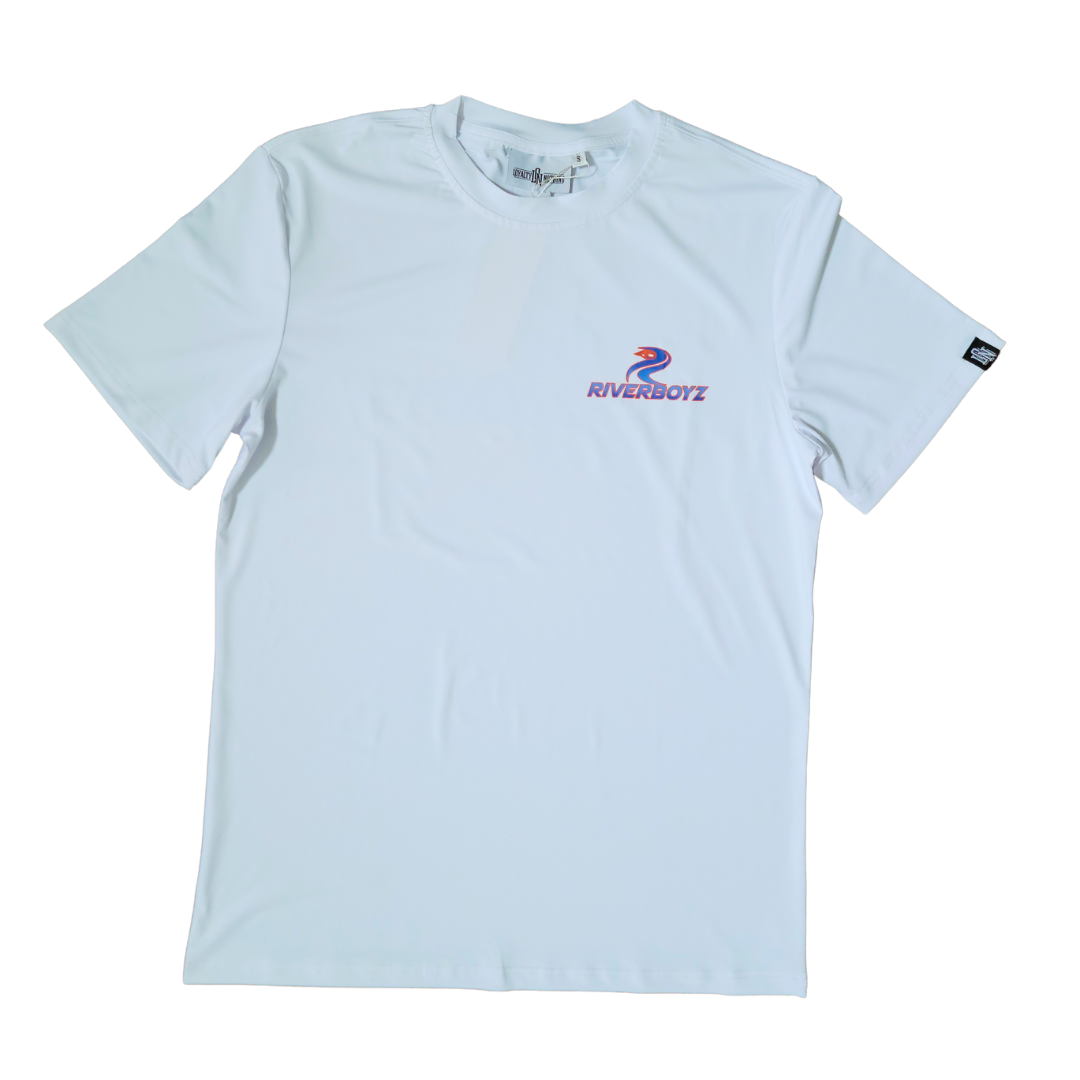 Dry-Fit White T-Shirt